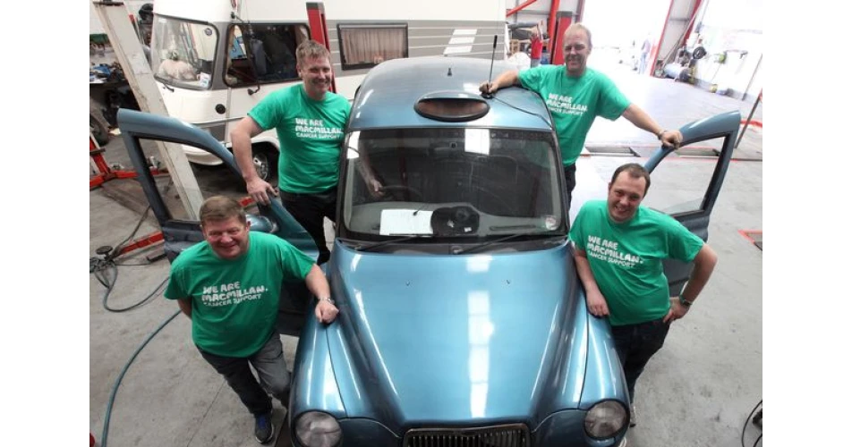 NGK supports charity rally team