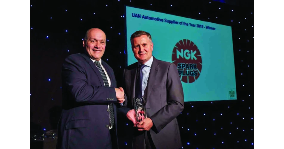 NGK named the United Aftermarket Network supplier of the year