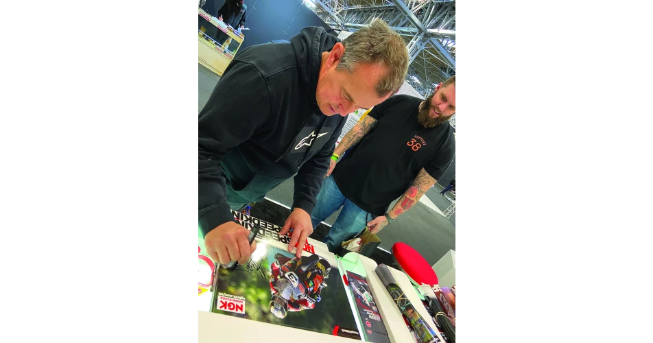 NGK has stars on show at Motorcycle Live