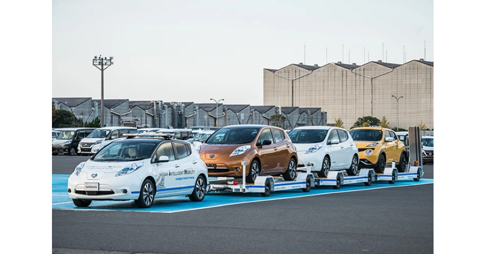 Nissan introduces driverless towing 