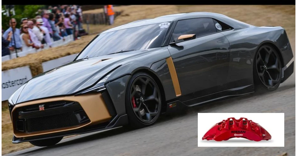 Brembo creates unique colour Nissan GT-R50 calipers