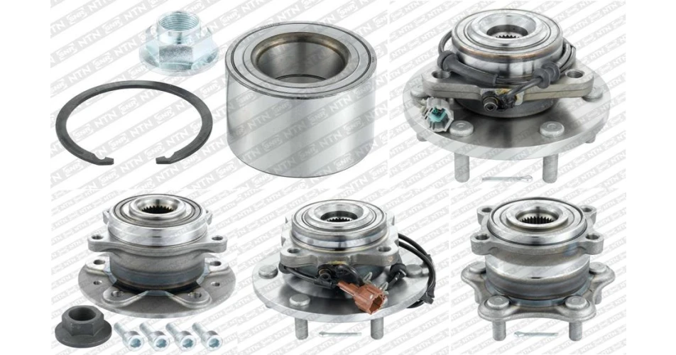 NTN-SNR adds 12 new wheel bearing kits 