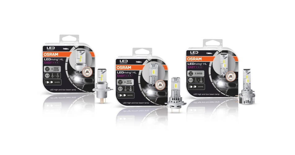 OSRAM LEDriving EASY range proving popular