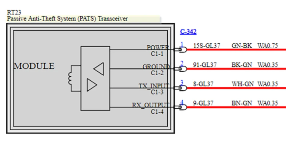 Non-starting Fiesta - a PATS system diagnosis