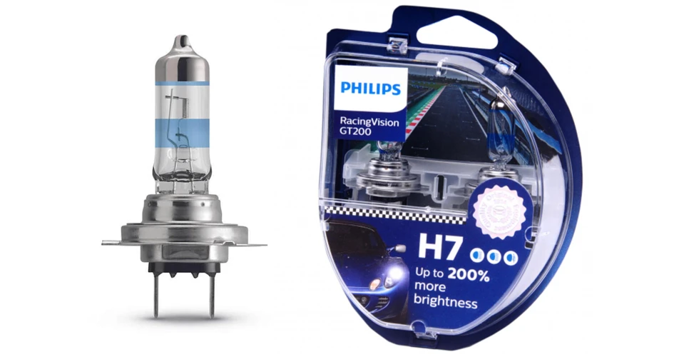 Philips Racing Vision GT200 H7 Bulbs