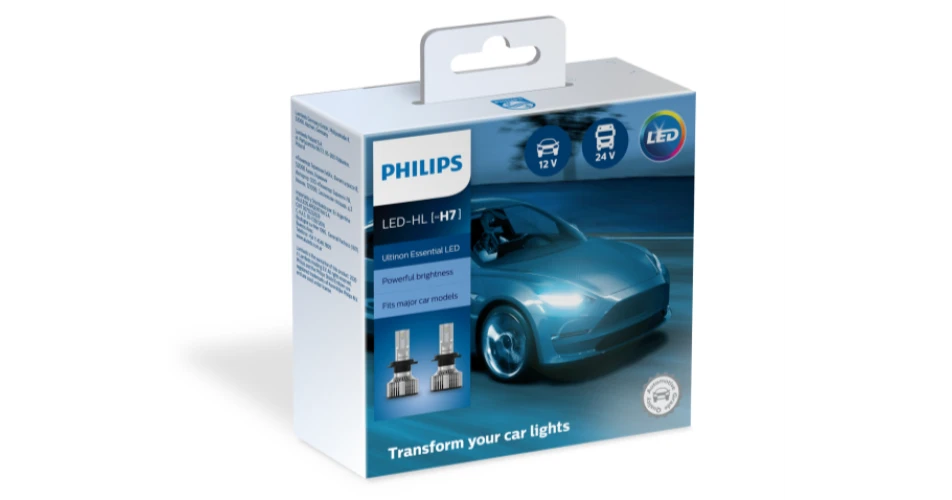 Philips LED headlamp first certified road legal in a domestic market