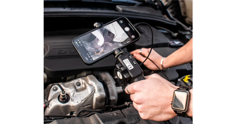 Inspect hard to access areas with the Powerhand flexible camera