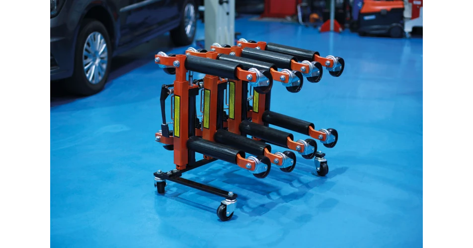 New mobile storage rack for Hy-Jacks