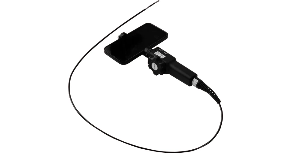 Inspect hard to access areas with the Powerhand flexible camera