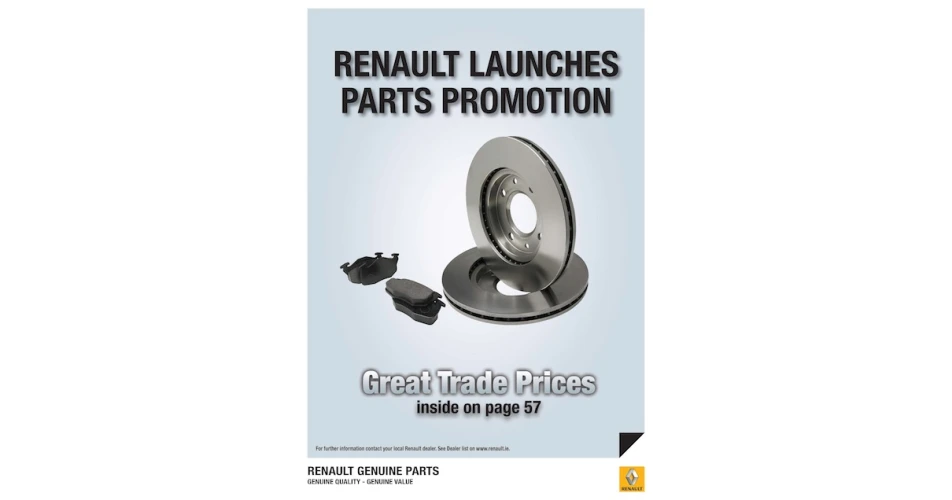 Renault parts promotion