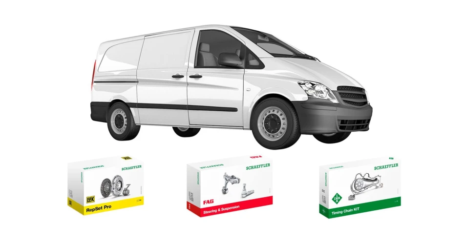 Schaeffler REPXPERT LCV focus on parts for Mercedes-Benz Vito