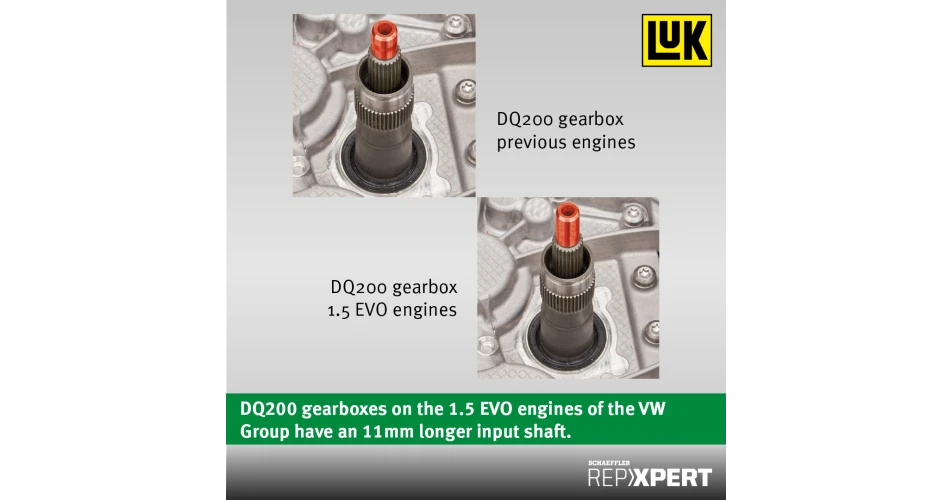 New transmission input shaft adaptor solves VW fitting issue