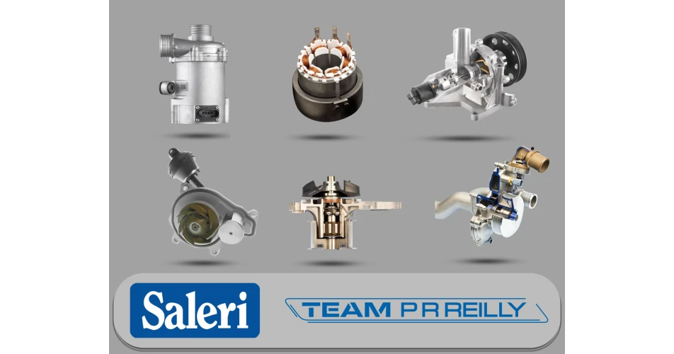 Team P R Reilly launch Saleri Electronic 48V pump&nbsp; 
