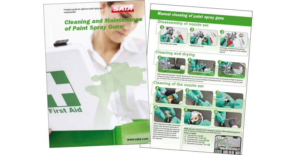 Practical Spray Gun cleaning tips from SATA