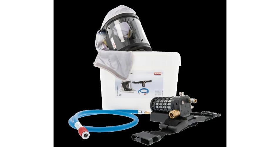 Ultimate protection with the SATA vision 2000 respirator kit