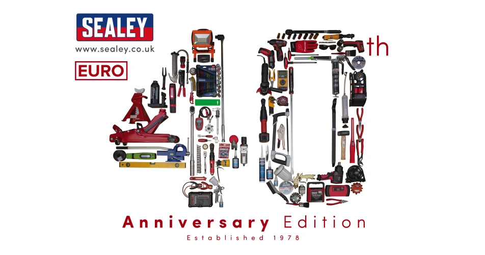 Sealey launches 40th Anniversary Promotion&nbsp; 