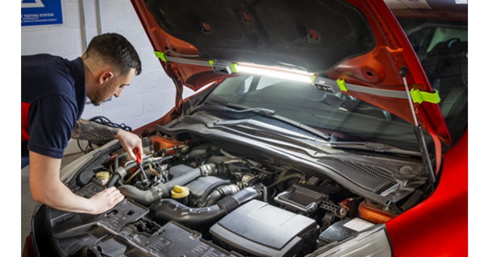 Sealey adds flexible under-bonnet light