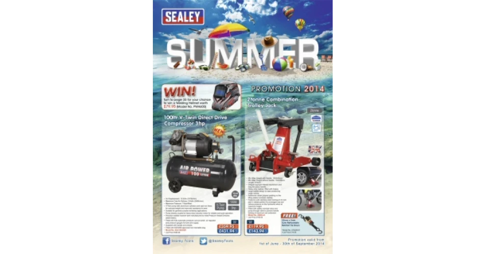 Super Sealey Summer Promotion. 