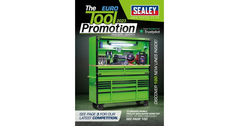 Great discounts & new lines in Sealey’s latest promotion