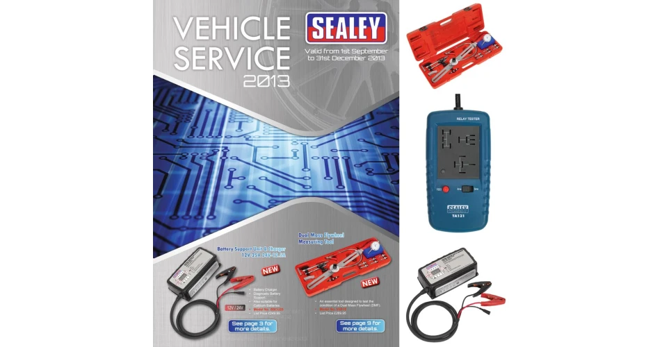New Vehicle Service Promotion from Sealey