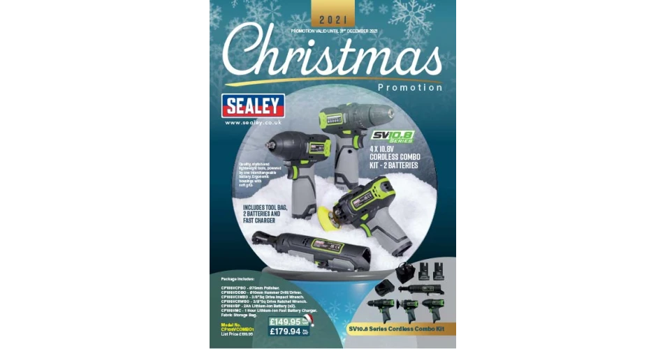 Sealey launches 2021 Christmas Promotion