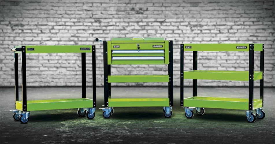 Sealey adds hi-vis workshop trolleys