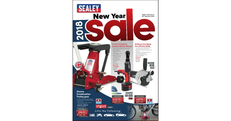 Super New Year savings from Sealey 