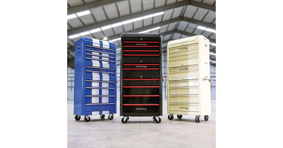 Unique retro tool chest style from Sealey