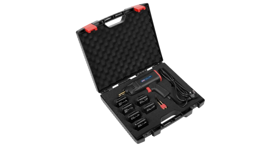 Repair rather than replace with the Sealey Plastic Welding Kit