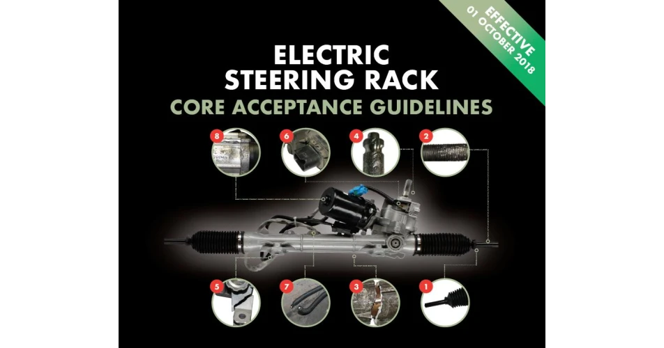 Shaftec simplifies steering rack core criteria