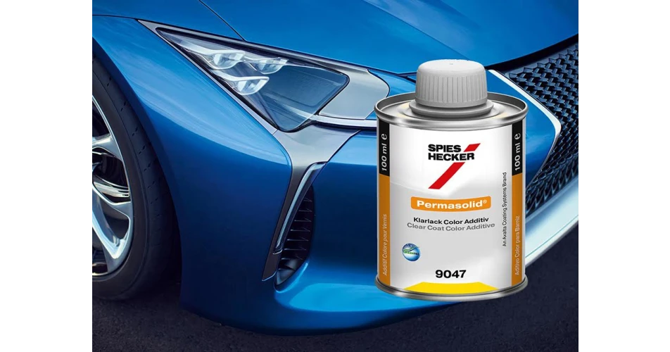 Achieve ultra-brilliant blues with new Spies Hecker clear coat additive 