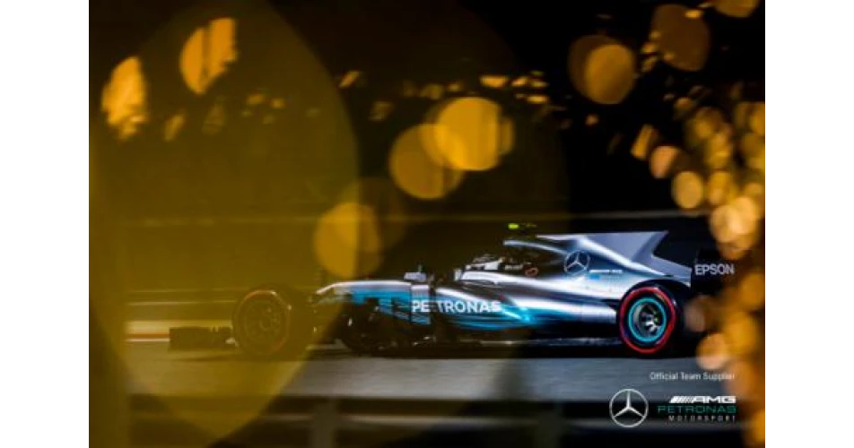 Spies Hecker makes sparks fly on the Mercedes-AMG Petronas Motorsport livery