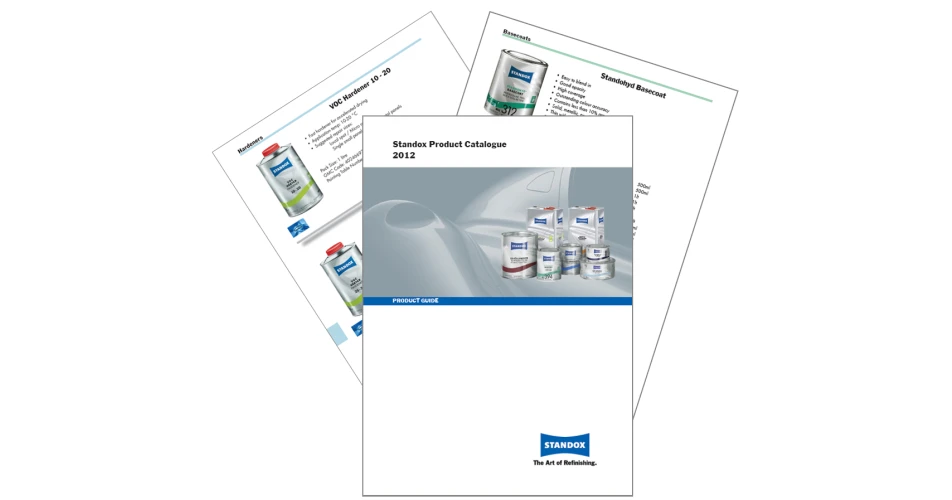 Standox launches new product catalogue