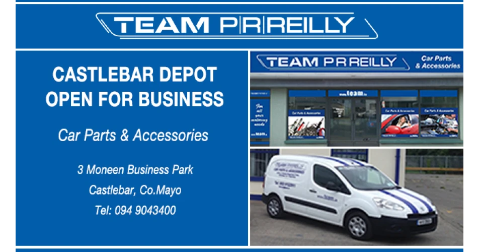 Team P R Reilly opens new Castlebar depot 