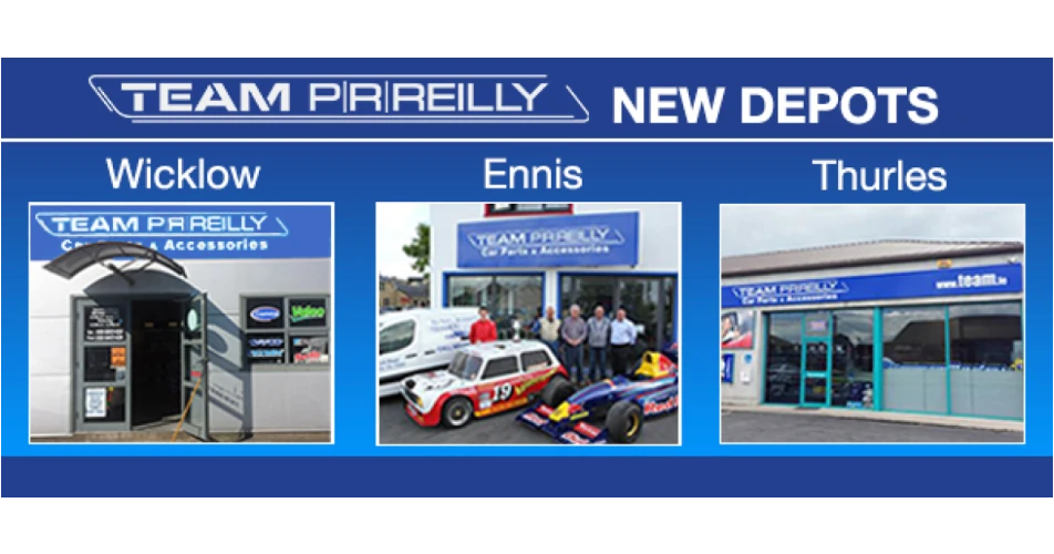 Team P R Reilly&rsquo;s new depots now open for business