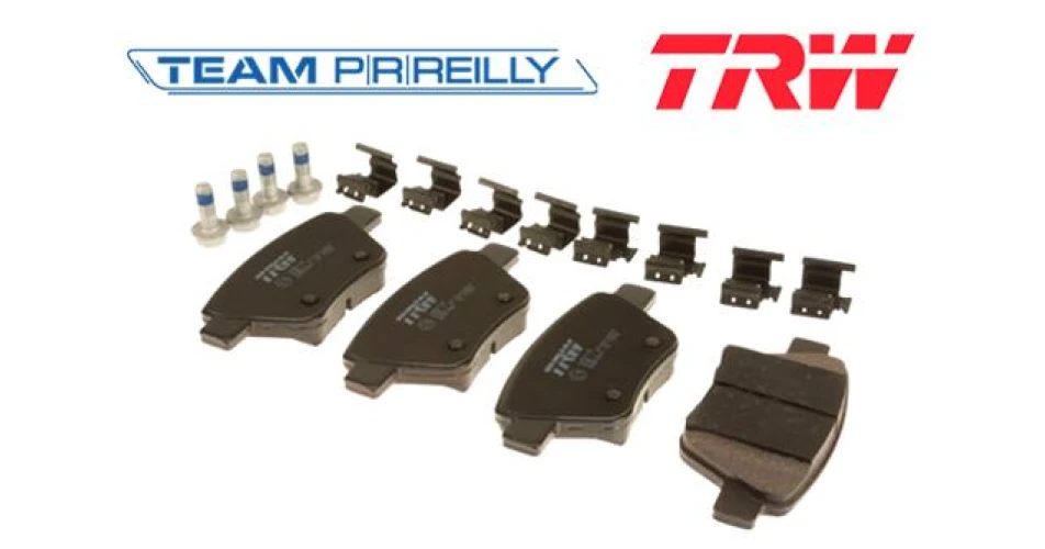 Team P R Reilly launches full range of TRW Brake Pads