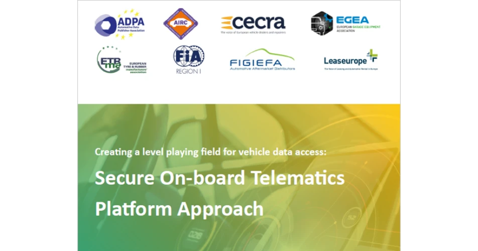 Coalition aims to create a level playing field on vehicle data access