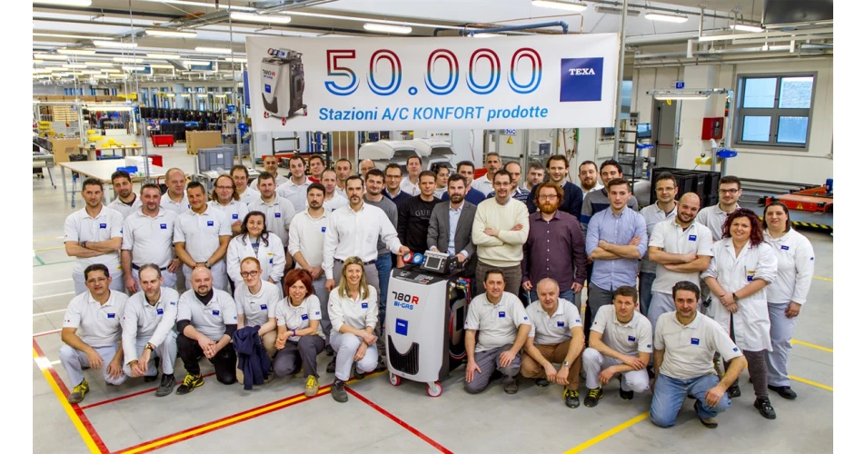 TEXA reaches 50,000 in A/C KONFORT 