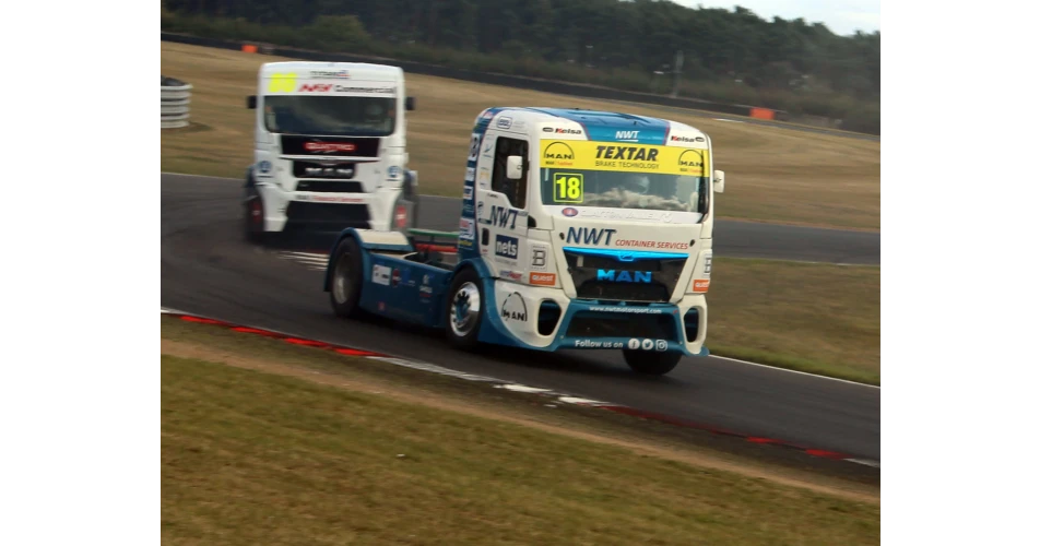 Two podium finishes for Textar sponsored driver in truck racing championship