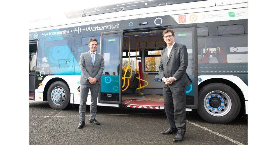 Toyota Hydrogen Fuel Cell Bus starts Ireland trial