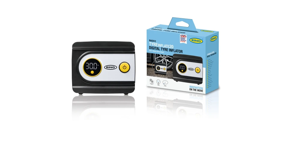 Ring launches competitively priced tyre inflators