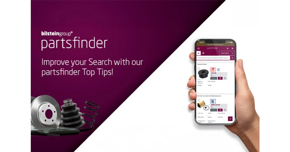 Top tips for partsfinder efficiency