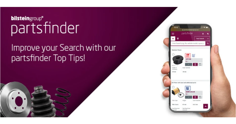 Top tips for partsfinder efficiency