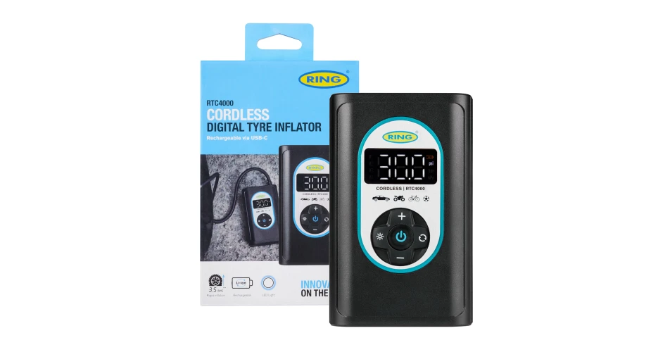 Ring&rsquo;s cordless tyre inflator is Product of the Year finalist