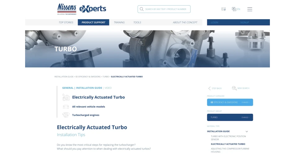 Nissens Automotive introduces two new turbocharger technical videos