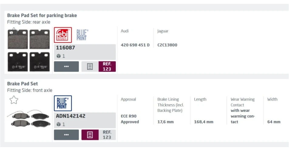 bilstein partsfinder offers improved user experience