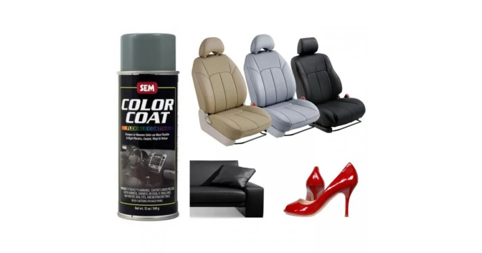 Transform tired leather and plastic with Vinny Byrne Aerosol Paints