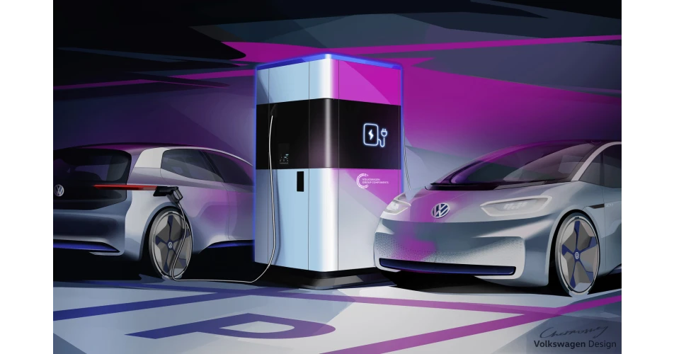 VW unveils mobile charging station concept