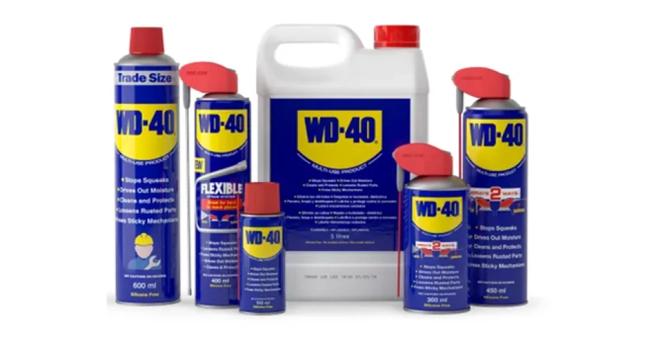 Carcessories now offering iconic WD-40 brand