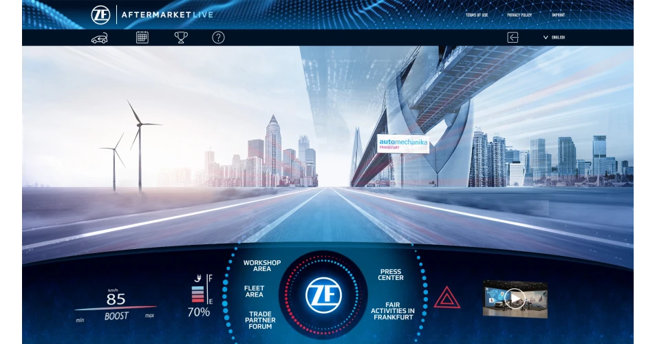 ZF Aftermarket Live a three-day digital event at Automechanika Frankfurt